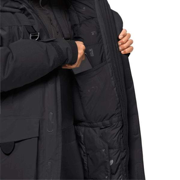 Black Jack Wolfskin Fashion Herenparka Uit De 1995-serie