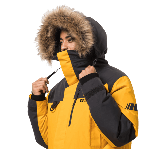 Forse Gele Xt Jack Wolfskin Parka-collectie Voor Heren Uit De 1995-serie