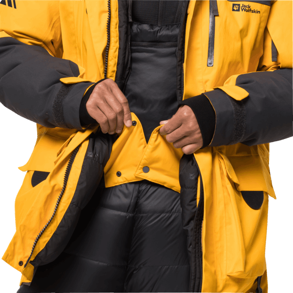 Forse Gele Xt Jack Wolfskin Parka-collectie Voor Heren Uit De 1995-serie