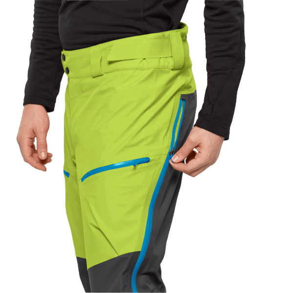Lime Heren Alpspitze 3l Broek Jack Wolfskin Origins