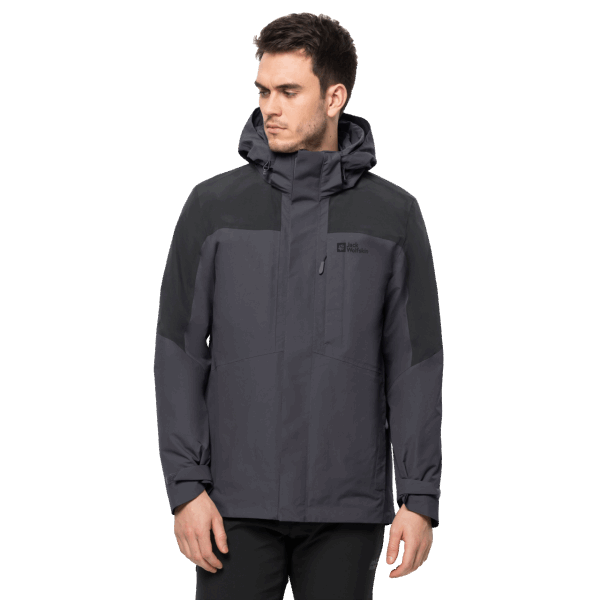 Hot Jack Wolfskin Ebbenhout Romberg 3in1 Herenjack