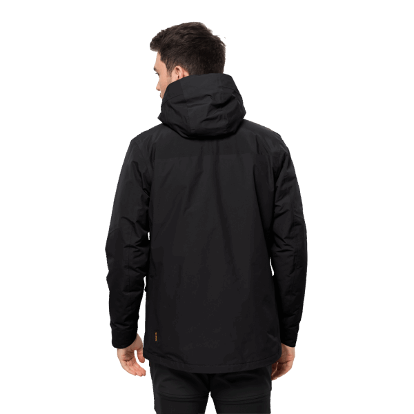 Best Jack Wolfskin Heren Romberg 3in1 Jas Zwart