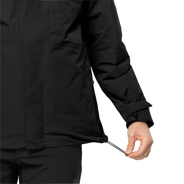 Best Jack Wolfskin Heren Romberg 3in1 Jas Zwart