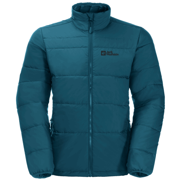 Nieuwe Blauwe Koraal Jack Wolfskin Heren Romberg 3in1 Jas