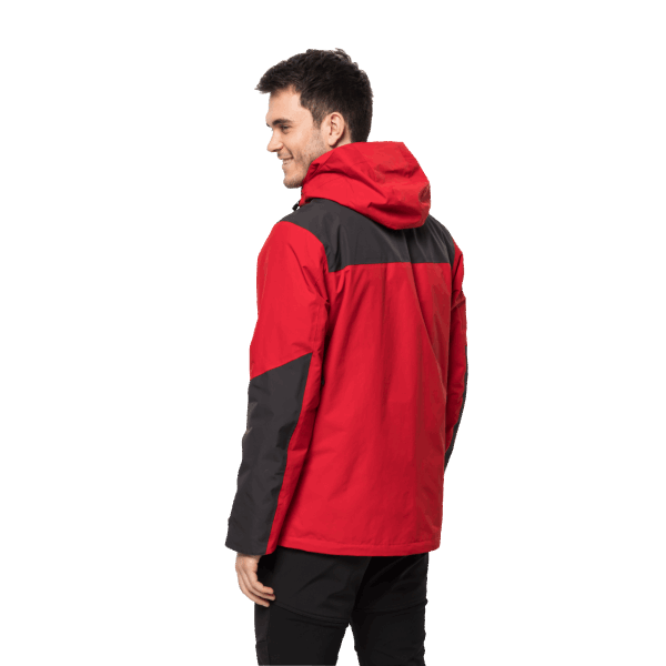 Herenjasper 3in1 Jack Adrenaline Red Jack Wolfskin Origin