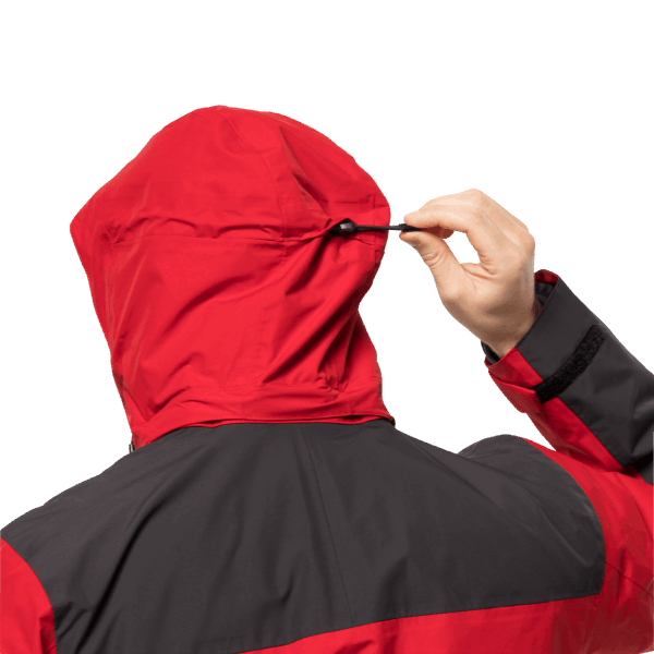 Herenjasper 3in1 Jack Adrenaline Red Jack Wolfskin Origin