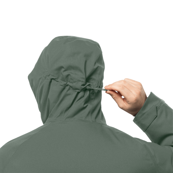Heren Troposphere Geïsoleerde Jas Merk Jack Wolfskin Hedge Green