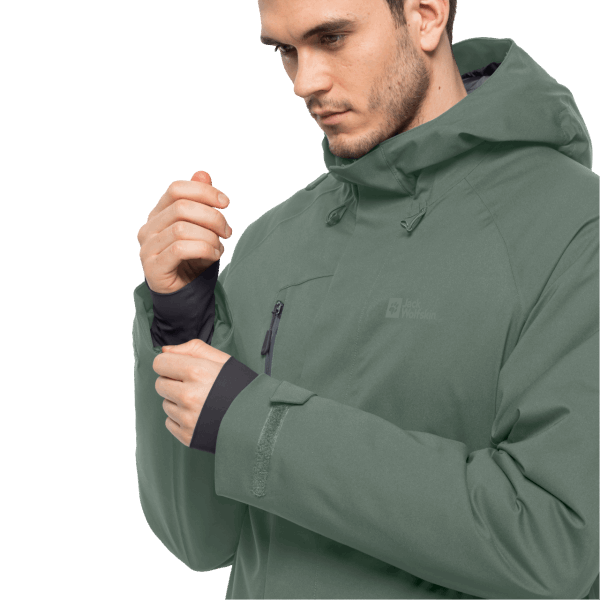 Heren Troposphere Geïsoleerde Jas Merk Jack Wolfskin Hedge Green