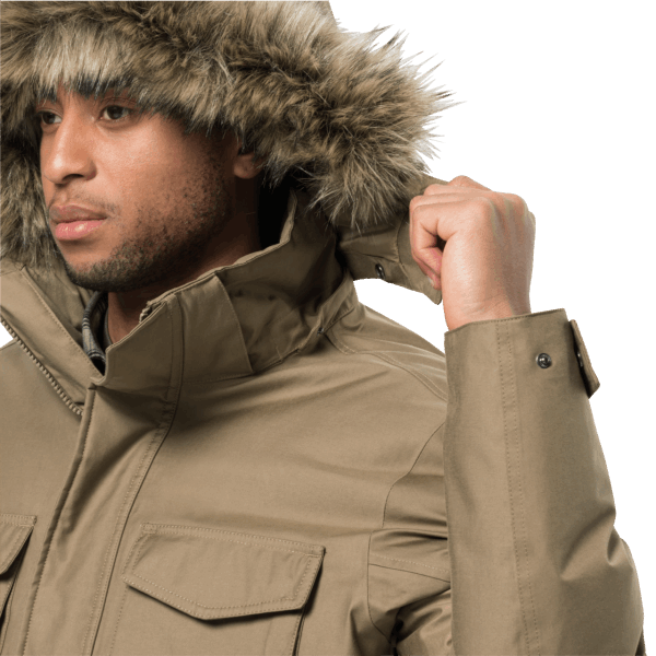 Jack Wolfskin Cookie Original Winterfrost-donsparka Voor Heren