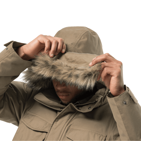 Jack Wolfskin Cookie Original Winterfrost-donsparka Voor Heren
