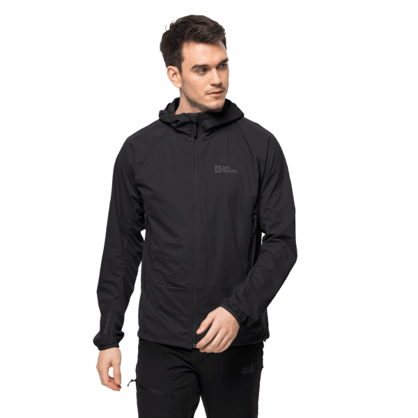 Jack Wolfskin Heren Eagle Peak Ii Hoody Collectie Zwart