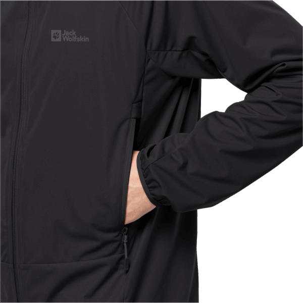 Jack Wolfskin Heren Eagle Peak Ii Hoody Collectie Zwart