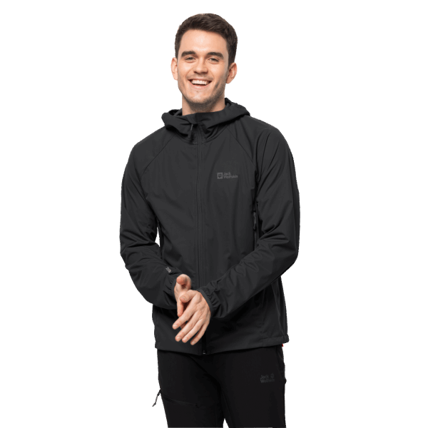 Jack Wolfskin Heren Eagle Peak Ii Hoody Collectie Zwart