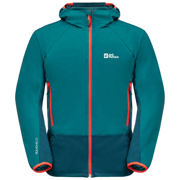 Bay Blue Jack Wolfskin Heren Eagle Peak Ii Hoody Origin