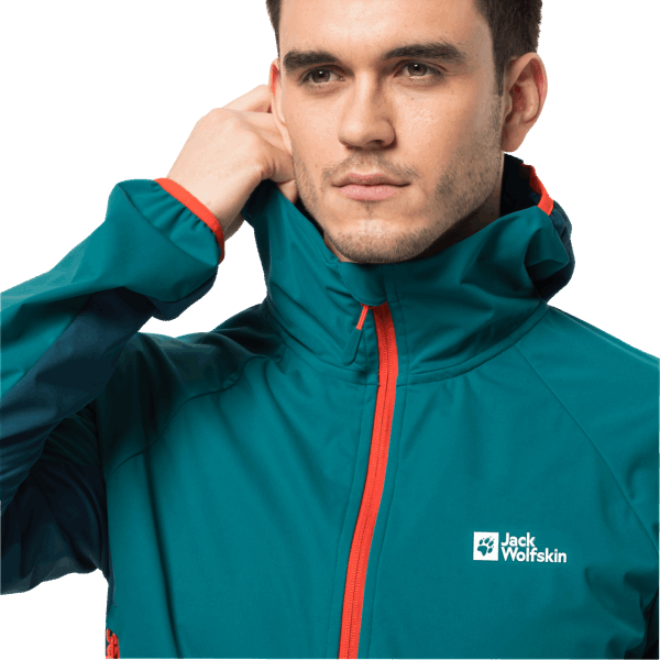 Bay Blue Jack Wolfskin Heren Eagle Peak Ii Hoody Origin