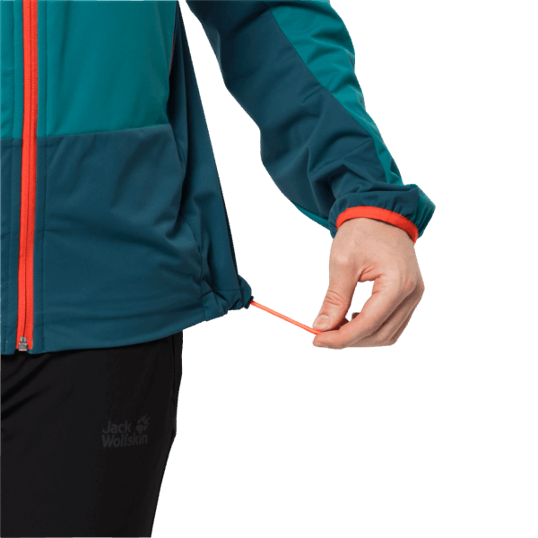 Bay Blue Jack Wolfskin Heren Eagle Peak Ii Hoody Origin