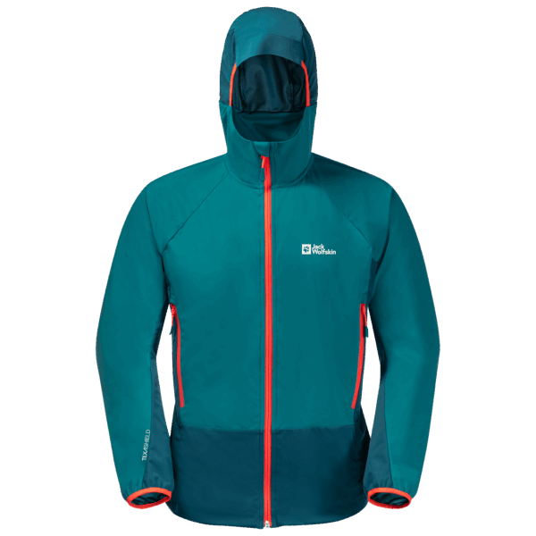 Bay Blue Jack Wolfskin Heren Eagle Peak Ii Hoody Origin
