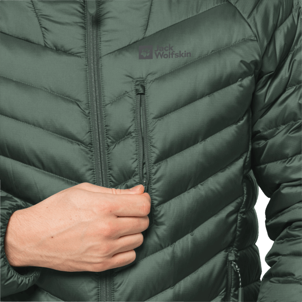 Hedge Green Heren Passamani Dons Hoody Jack Wolfskin Merken