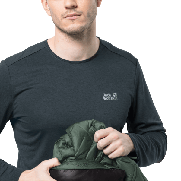 Hedge Green Heren Passamani Dons Hoody Jack Wolfskin Merken