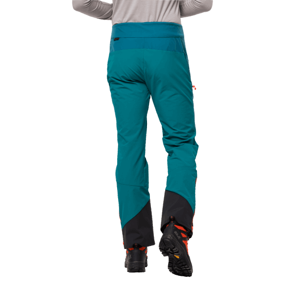 Fashion Jack Wolfskin Heren Alpspitze Broek Blauw Koraal