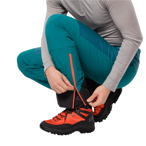 Fashion Jack Wolfskin Heren Alpspitze Broek Blauw Koraal