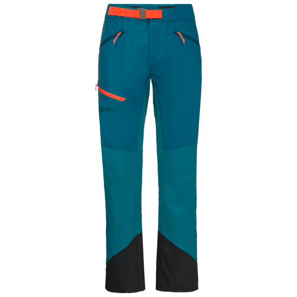 Fashion Jack Wolfskin Heren Alpspitze Broek Blauw Koraal
