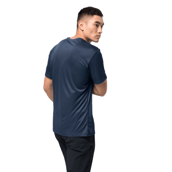 Jack Wolfskin Heren Tech T Dark Indigo Collecties