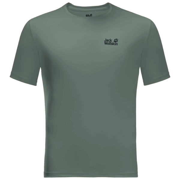 Hedge Groene Heren Tech T Jack Wolfskin Hot