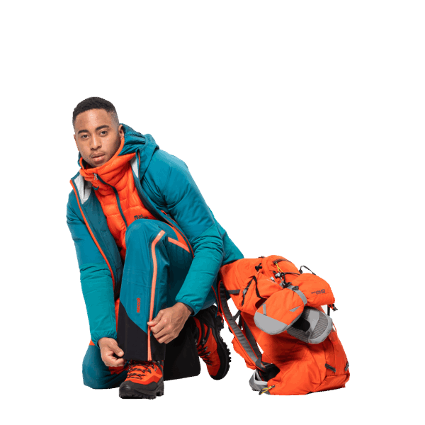 Jack Wolfskin Collections Heren Alpspitze Wollen Broek Medium Grey Heather