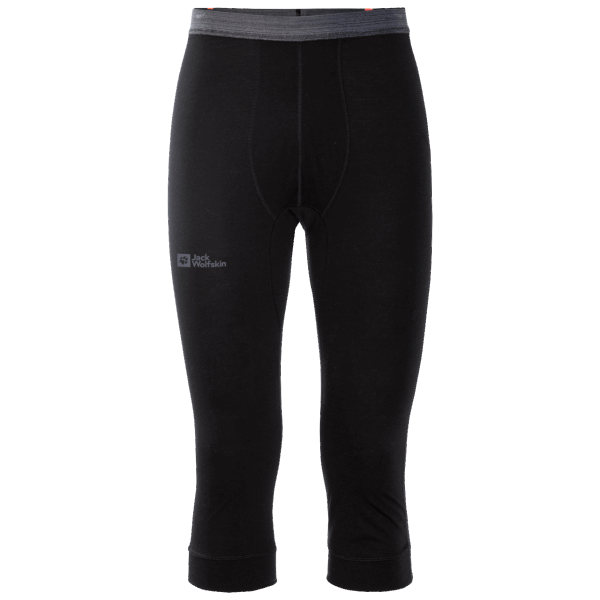 Jack Wolfskin Origin Zwarte Heren Alpspitze Wollen Broek