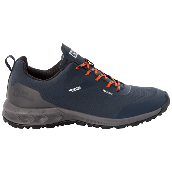 Nachtblauw Herenwoodshell Shell Texapore Low Fashion Jack Wolfskin