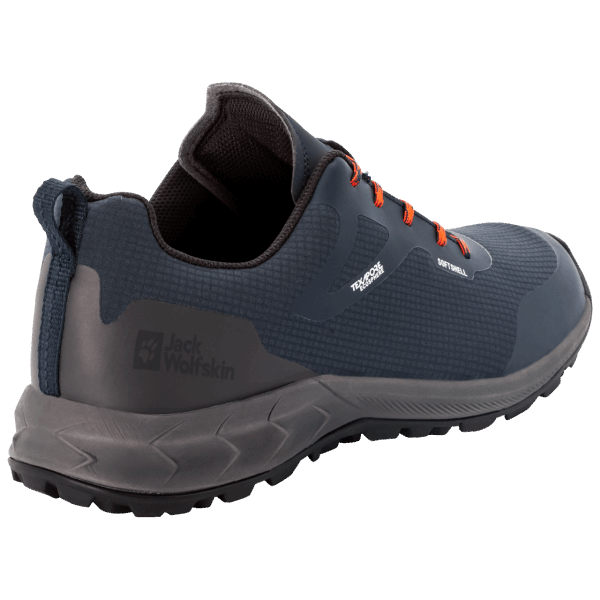 Nachtblauw Herenwoodshell Shell Texapore Low Fashion Jack Wolfskin