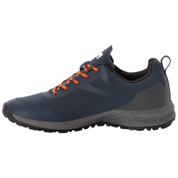Nachtblauw Herenwoodshell Shell Texapore Low Fashion Jack Wolfskin