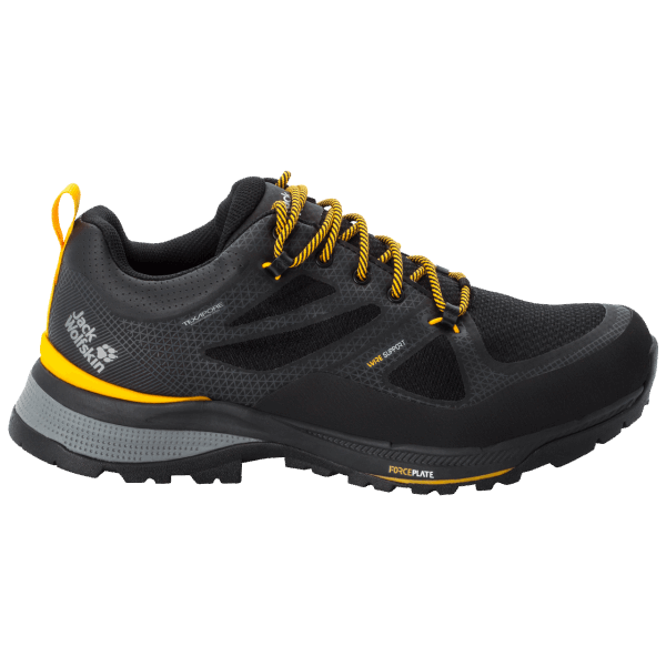 Collectie Heren Force Striker Texapore Low Jack Wolfskin Zwart