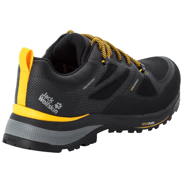 Collectie Heren Force Striker Texapore Low Jack Wolfskin Zwart