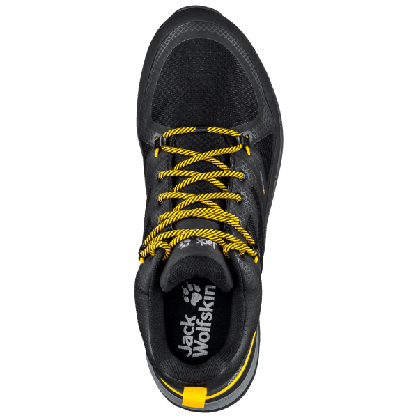 Collectie Heren Force Striker Texapore Low Jack Wolfskin Zwart