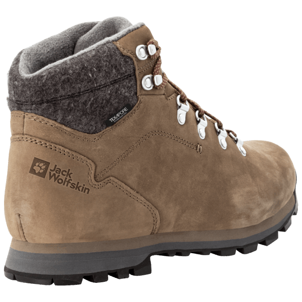 Heren Thunder Bay Texapore Mid Jack Wolfskin Lichtbruin-lichtgrijs Origineel