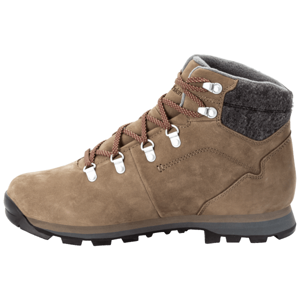 Heren Thunder Bay Texapore Mid Jack Wolfskin Lichtbruin-lichtgrijs Origineel
