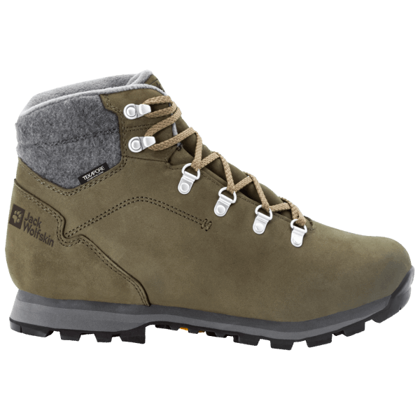 Heren Thunder Bay Texapore Mid Jack Wolfskin Hot Khaki-grey