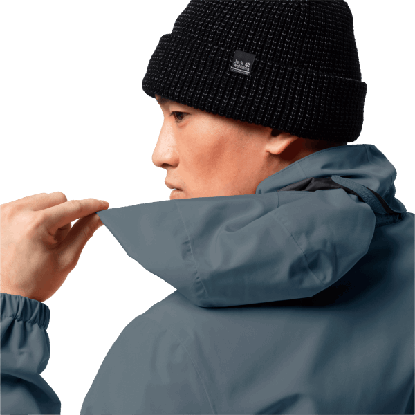 Jack Wolfskin Storm Grey Collections Stormy Point Herenjack