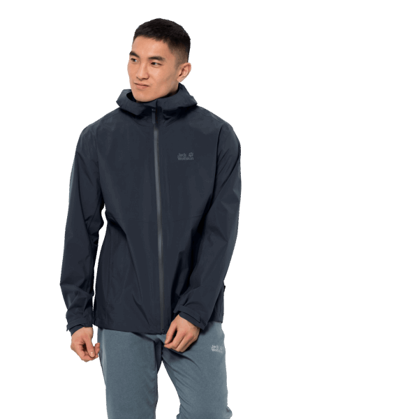 Jack Wolfskin Night Blue Heren Jwp Shell Origin