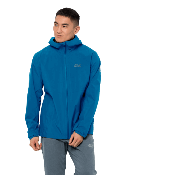 Jack Wolfskin Brand Blue Pacific Heren Jwp Shell