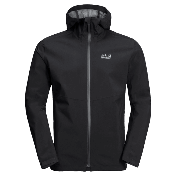 Jack Wolfskin Heren Jwp Shell Zwarte Merken