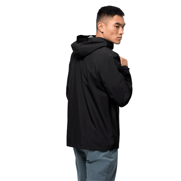 Jack Wolfskin Heren Jwp Shell Zwarte Merken
