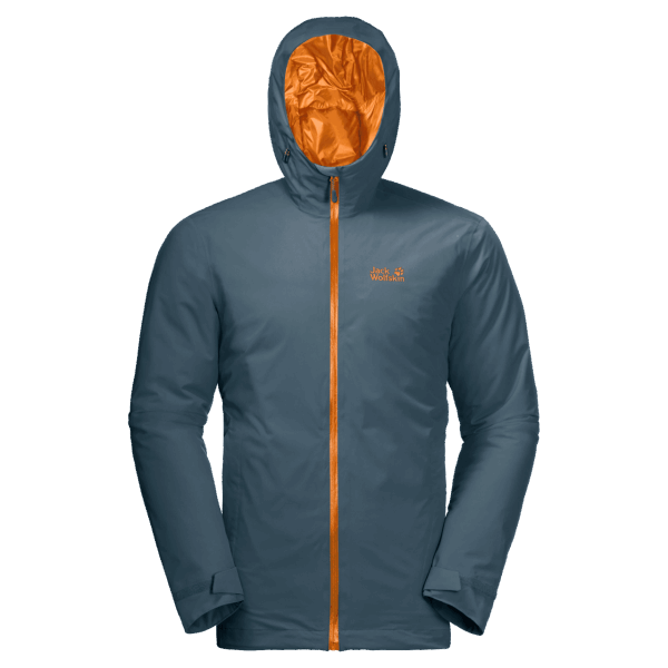 Orion Blue Jack Wolfskin Hot Argon Stormjack Voor Heren