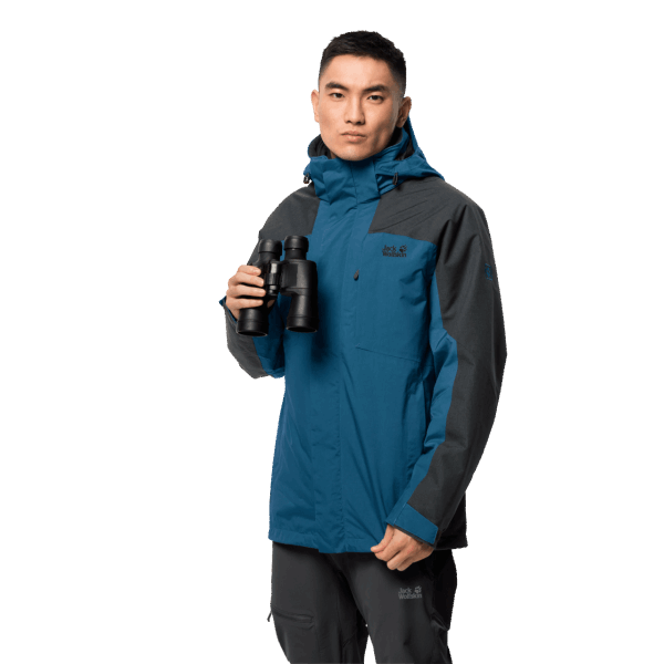 Donker Kobalt Nieuw Jack Wolfskin Viking Sky Herenjack