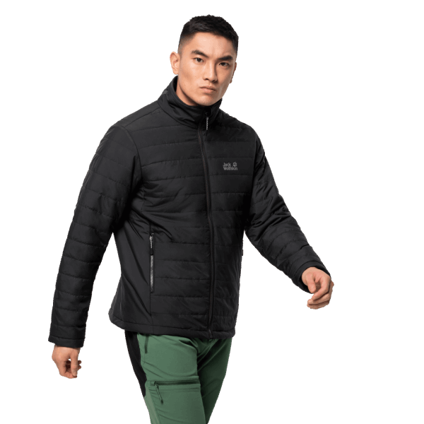 Zwarte Fashion Heren Viking Sky Jas Jack Wolfskin