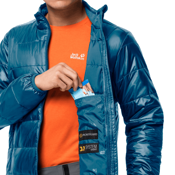 Merk Jack Wolfskin Donker Kobalt Jaspis 3in1 Heren