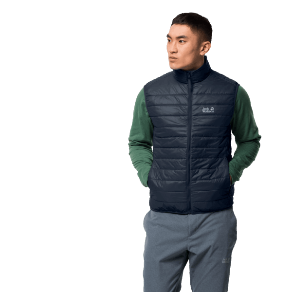 Origineel Nachtblauw Jack Wolfskin Heren Jwp Vest