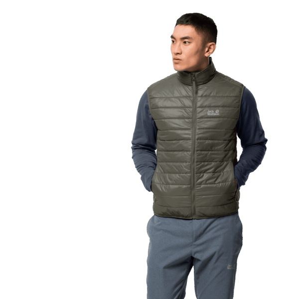 Heren Jwp Vest Jack Wolfskin New Grape Leaf